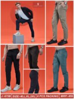 Men’s Regular Fit Sports Track Pants – Activewear & Casual Wear | Wholesale Price | Box Pack of 8 Pcs