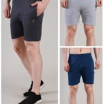 Men’s Solid Slim Fit Short – Sports & Gym Compression Wear | Wholesale Price | Box Pack of 6 Pcs
