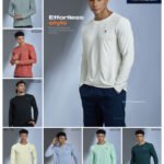 Men’s Round Neck Full Sleeve T-Shirt – Sports & Smart Casual Wear | Wholesale Price | Box Pack of 8 Pcs
