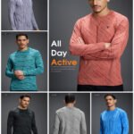Men’s Round Neck Full Sleeve T-Shirt – Sports & Smart Casual Wear | Wholesale Price | Box Pack of 6 Pcs