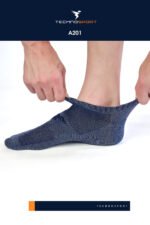 Technosport Men’s Performance Ankle Socks – Breathable, Moisture-Wicking Sports Socks | Wholesale Price | Pack of 12 Pairs - Image 2