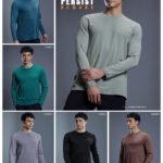 Men’s Round Neck Full Sleeve T-Shirt – Sports & Smart Casual Wear | Wholesale Price | Box Pack of 6 Pcs